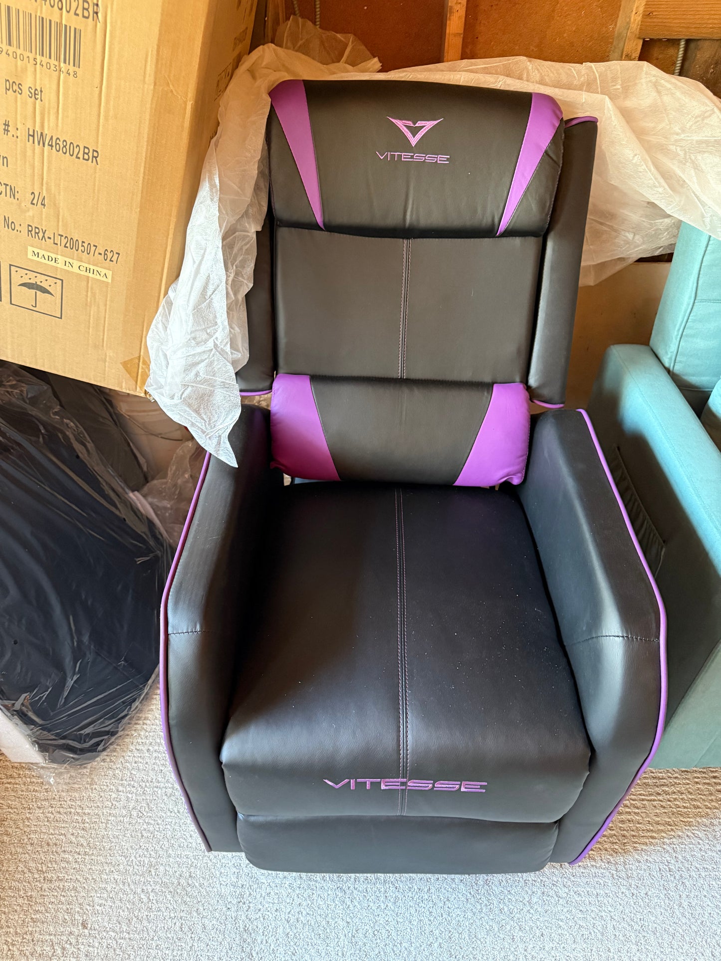RBW0 GM-SFV05 VITESSE Reclinable Gaming Sofa