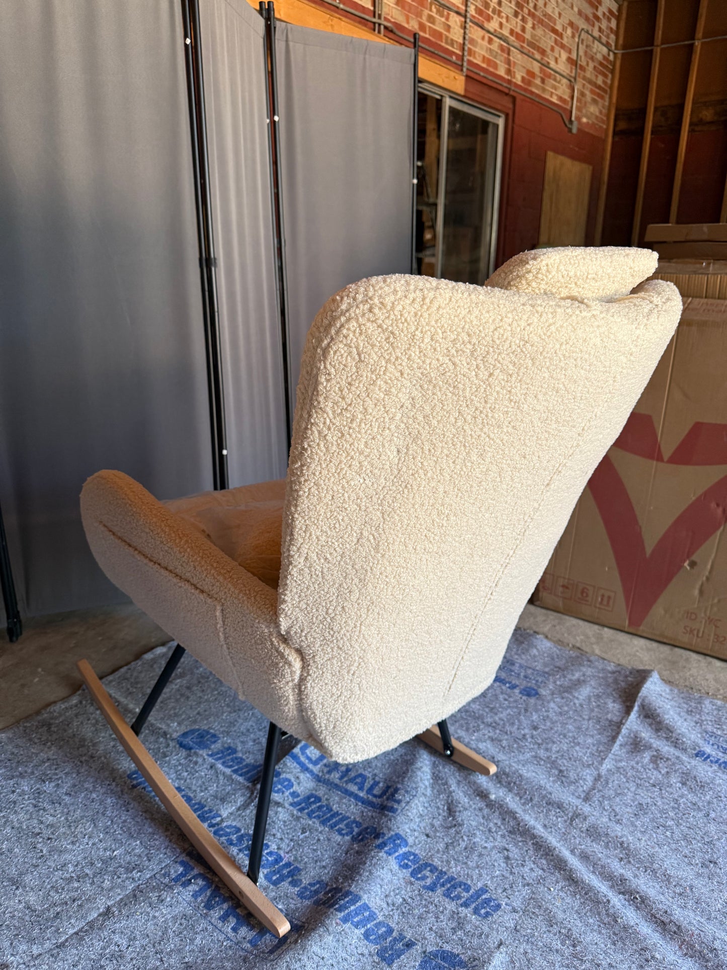 RBW0 NETED-RC-BEI Rocking Chair