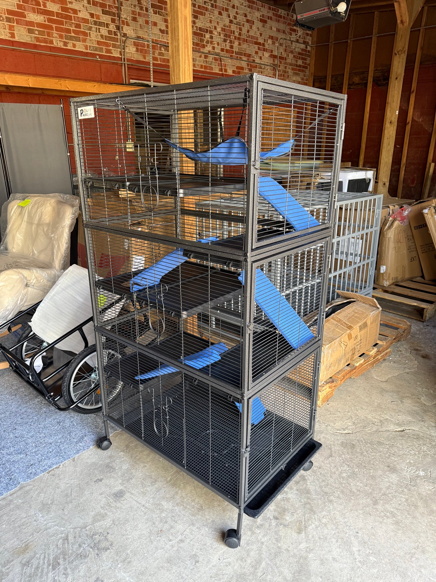 RBW0 PP1110 59" Multilevel Rabbit Cage