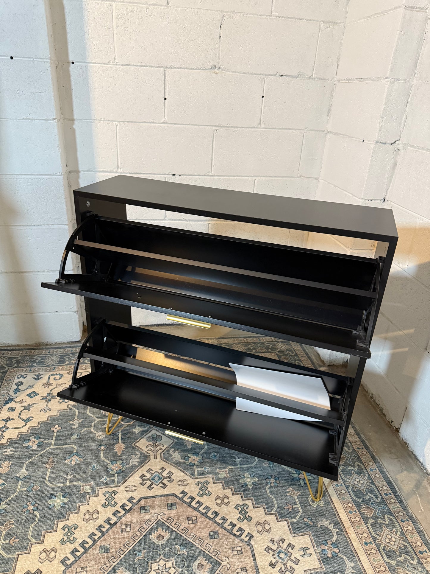 RBW0 SH0004BK Shoe storage Rack