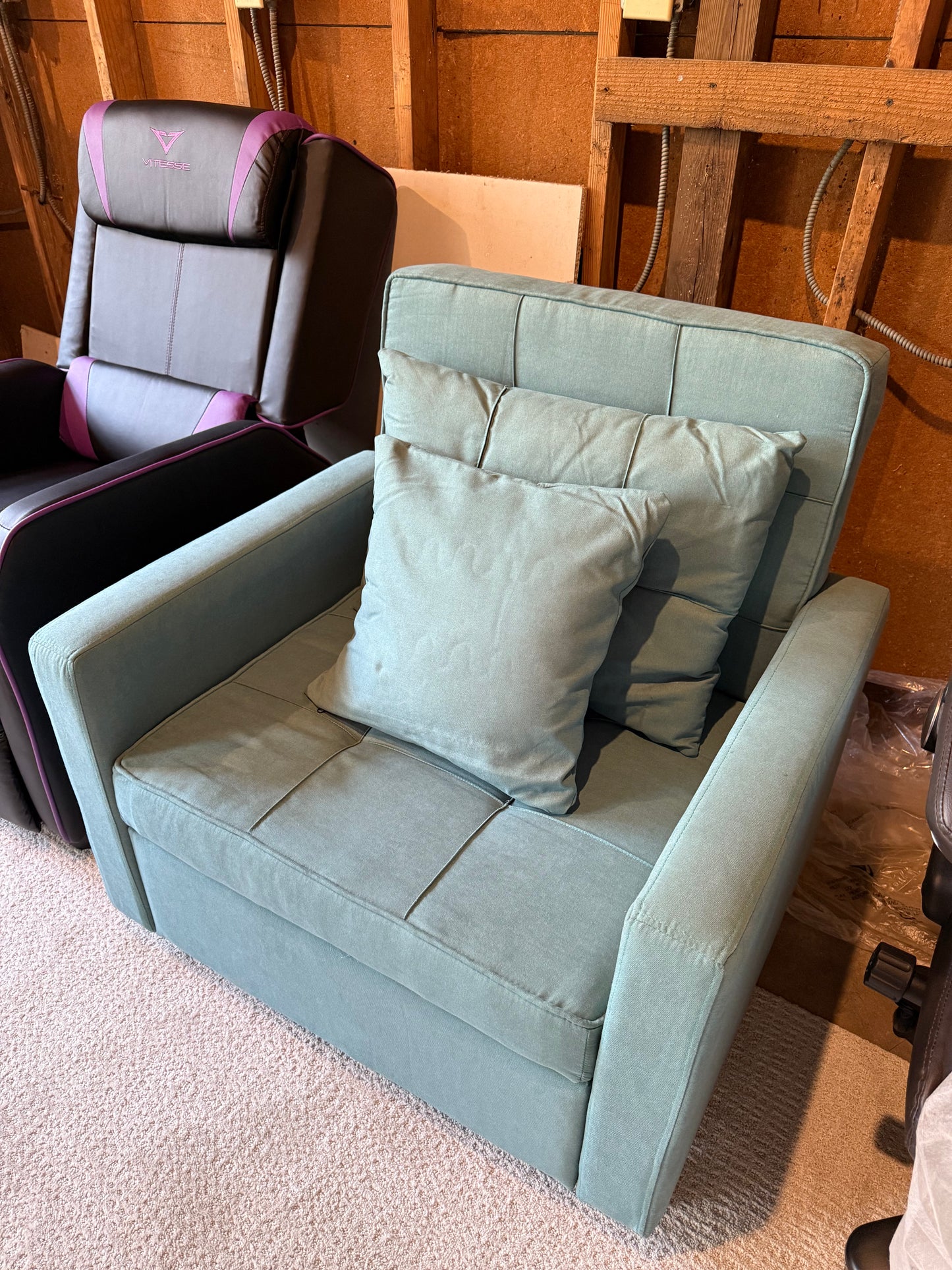 RBW0 HP555GREEN Sofa Bed