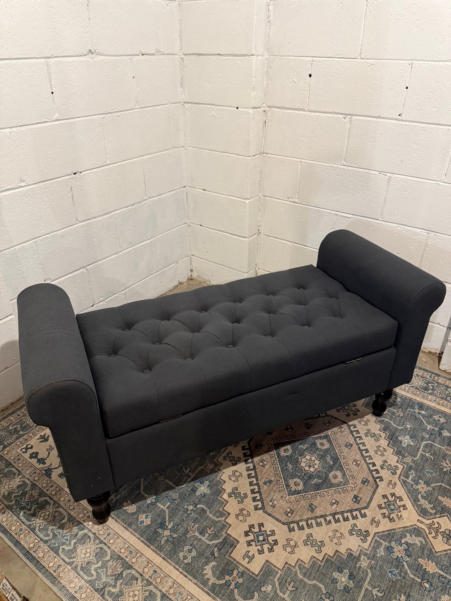 RBW0 HF2044GRAY Storage Bench