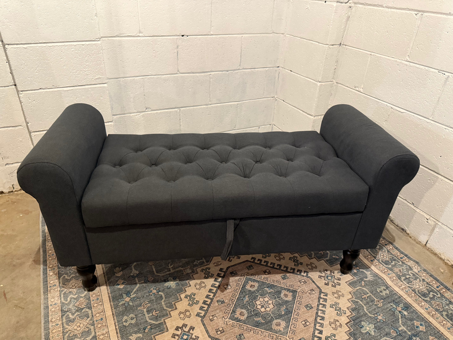 RBW0 HF2044GRAY Storage Bench
