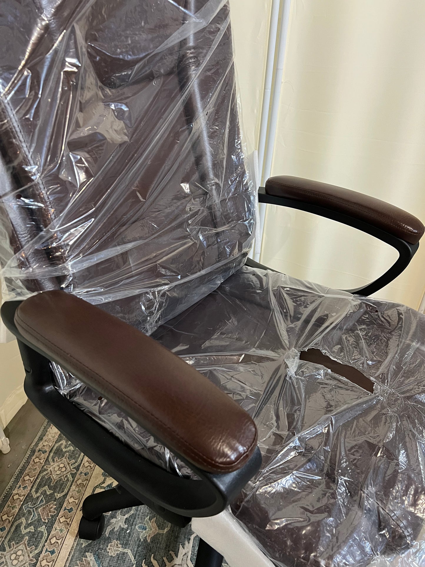 Waleaf Home Office Chair 400LBS 8Hours Heavy Duty Design Ergonomic High Brown