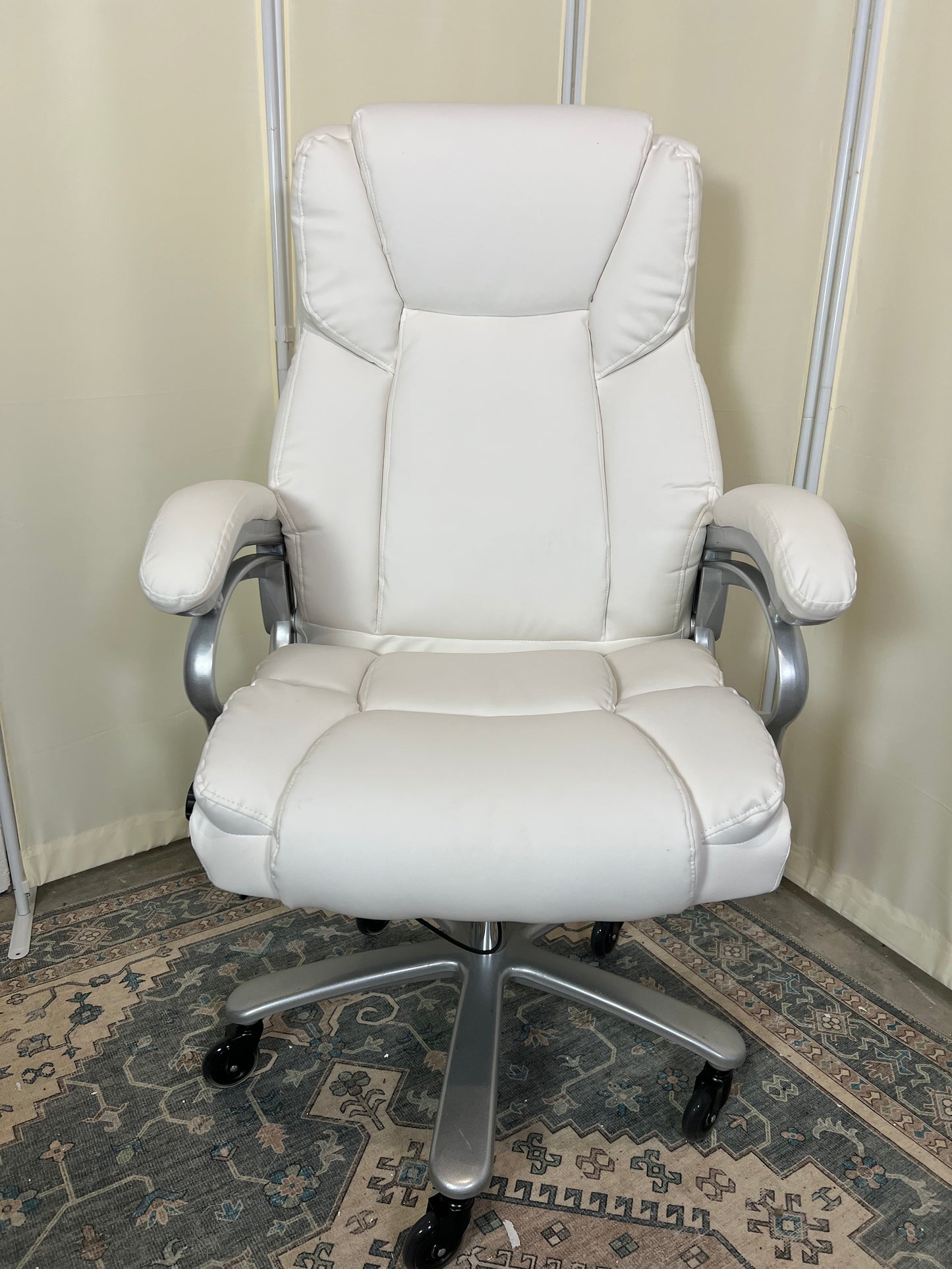 Heavy Duty Big and Tall Office Chair 500lbs with Adjustable Lumbar Support,High Back Office Chair for Adults