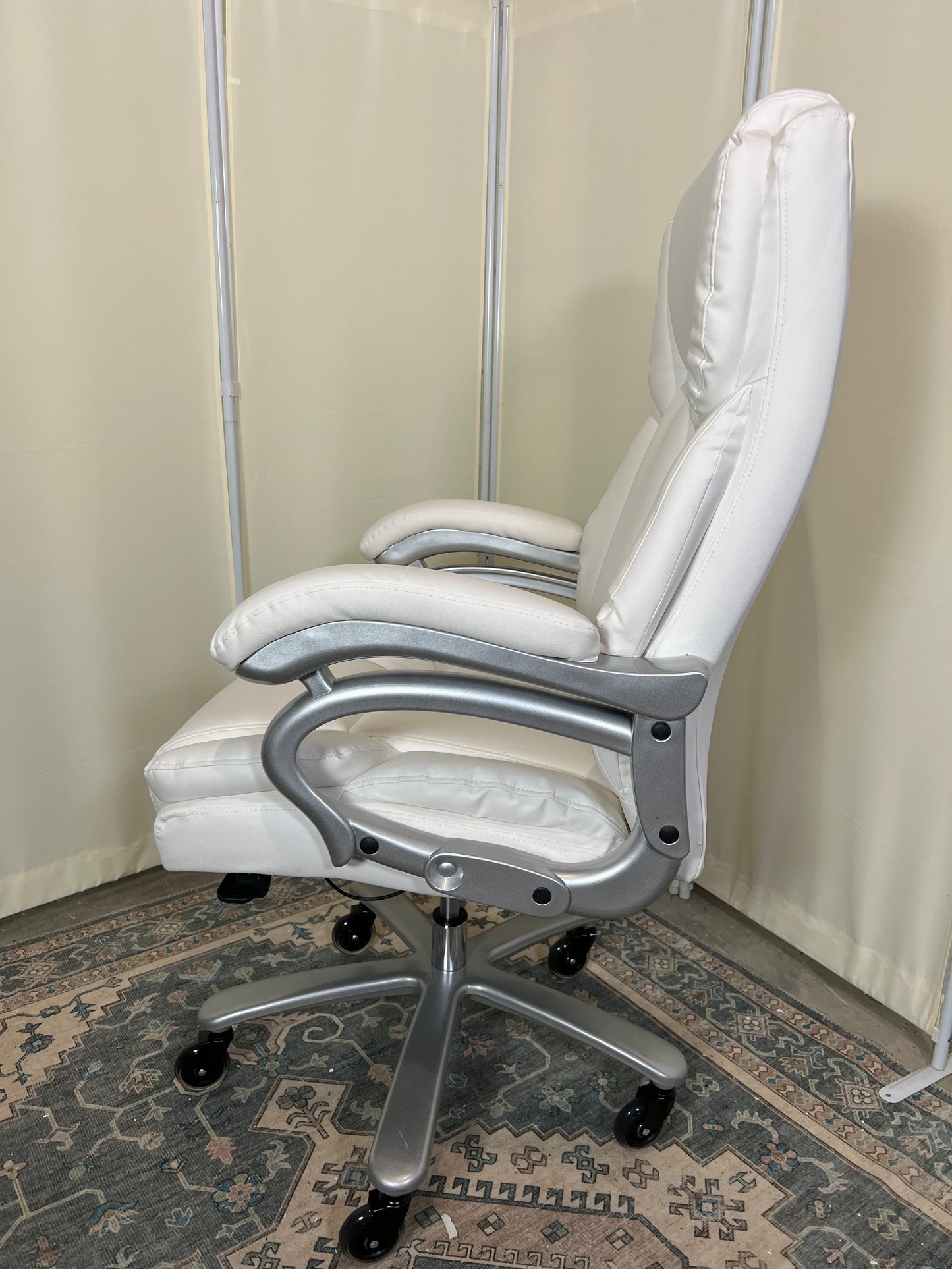 Heavy Duty Big and Tall Office Chair 500lbs with Adjustable Lumbar Support,High Back Office Chair for Adults