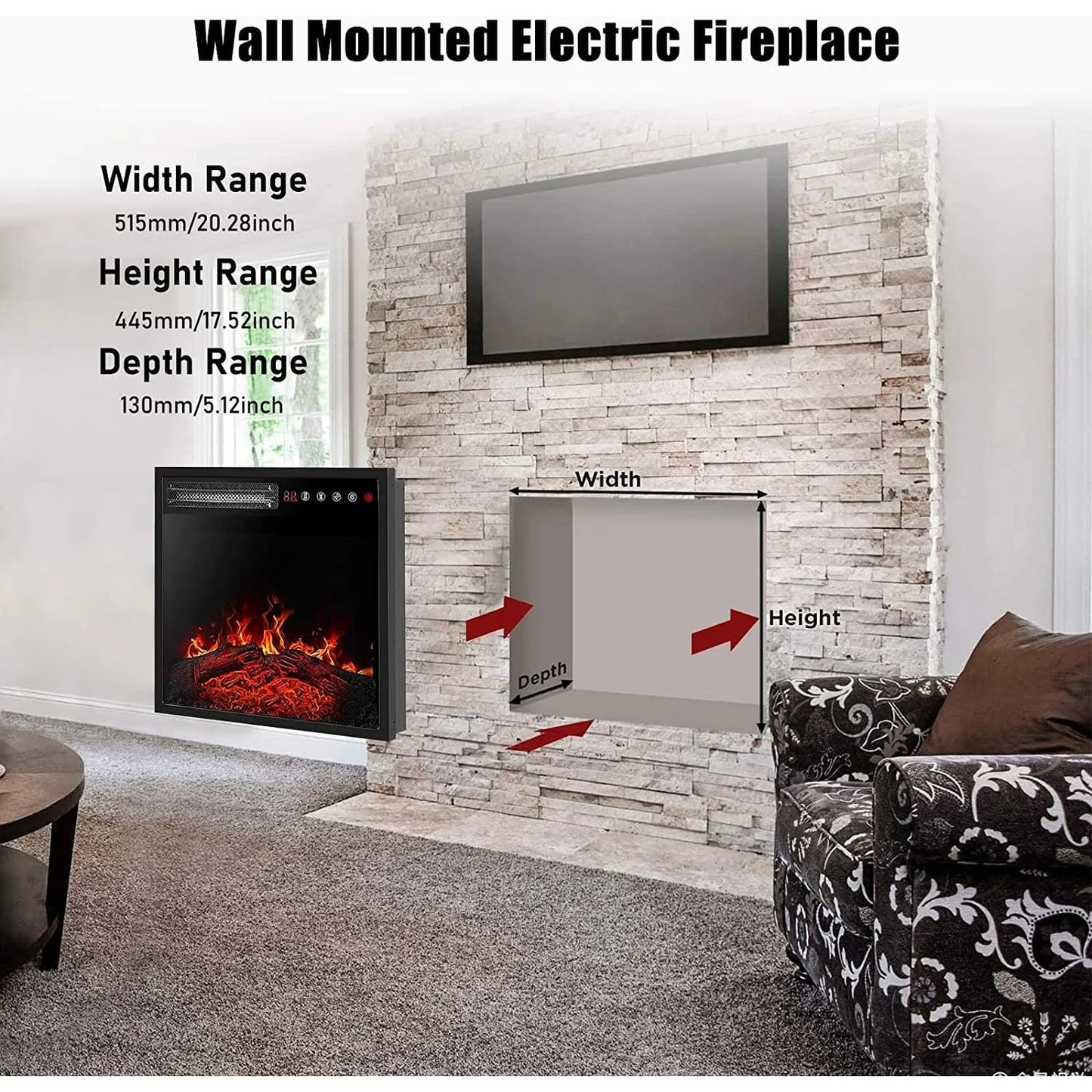 RBB1 18-FPIH-A1-LPS Fireplace