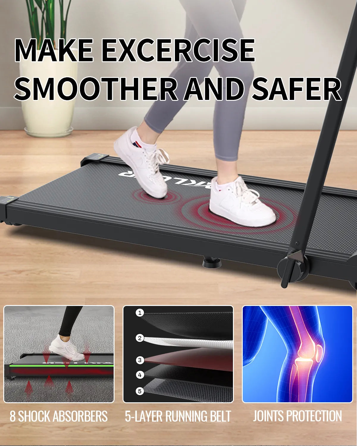 RBA1 P2-F Under Desk Treadmill