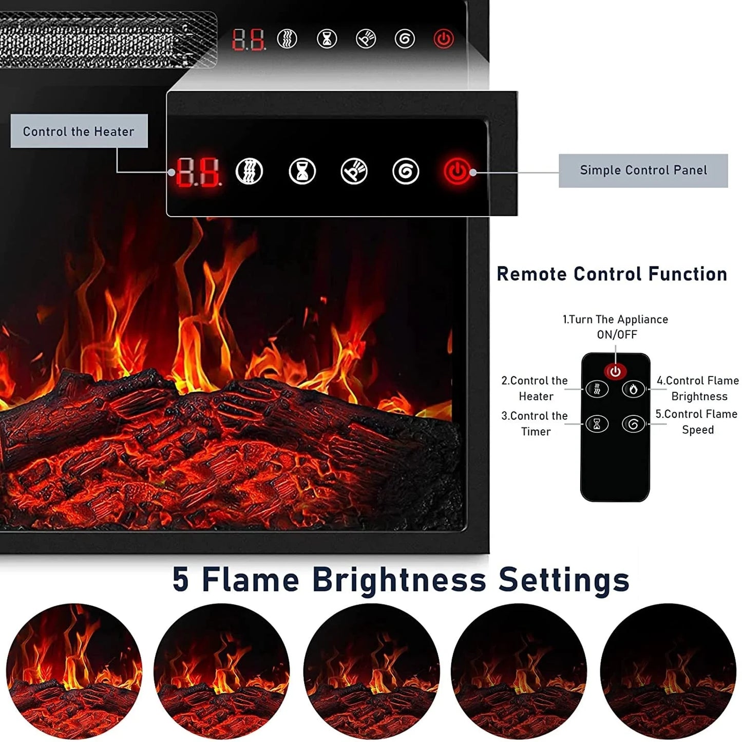 RBB1 18-FPIH-A1-LPS Fireplace