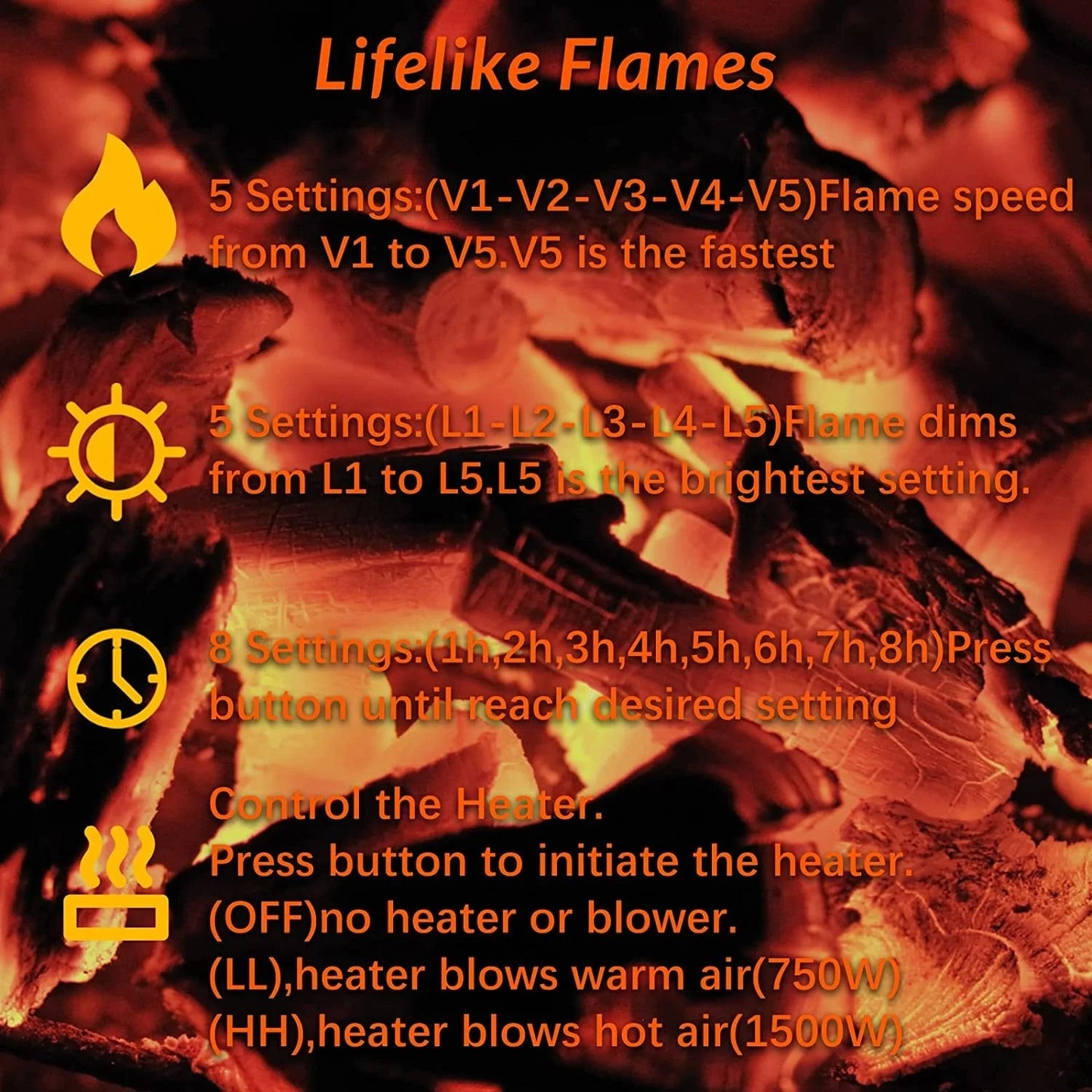 RBB1 18-FPIH-A1-LPS Fireplace