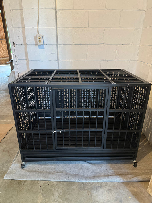 RBW0 48DC-SW-BLK 48 Inch Dog Cage