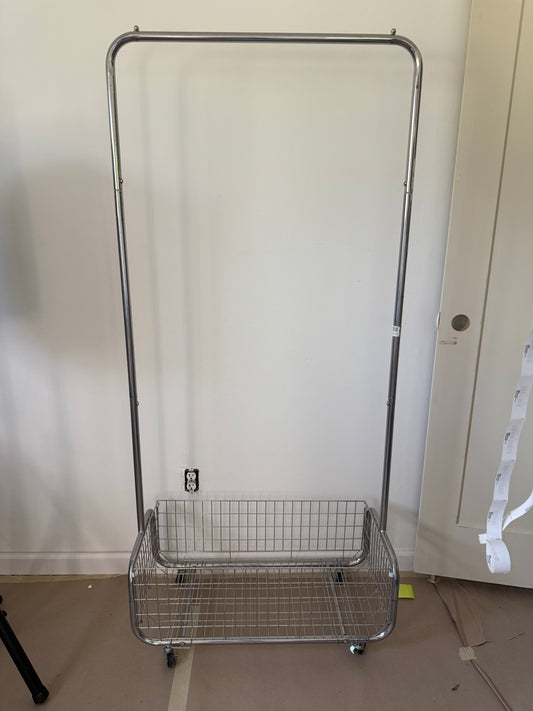 37-W7WW-VX4E Portable Coat and Hat Hanger