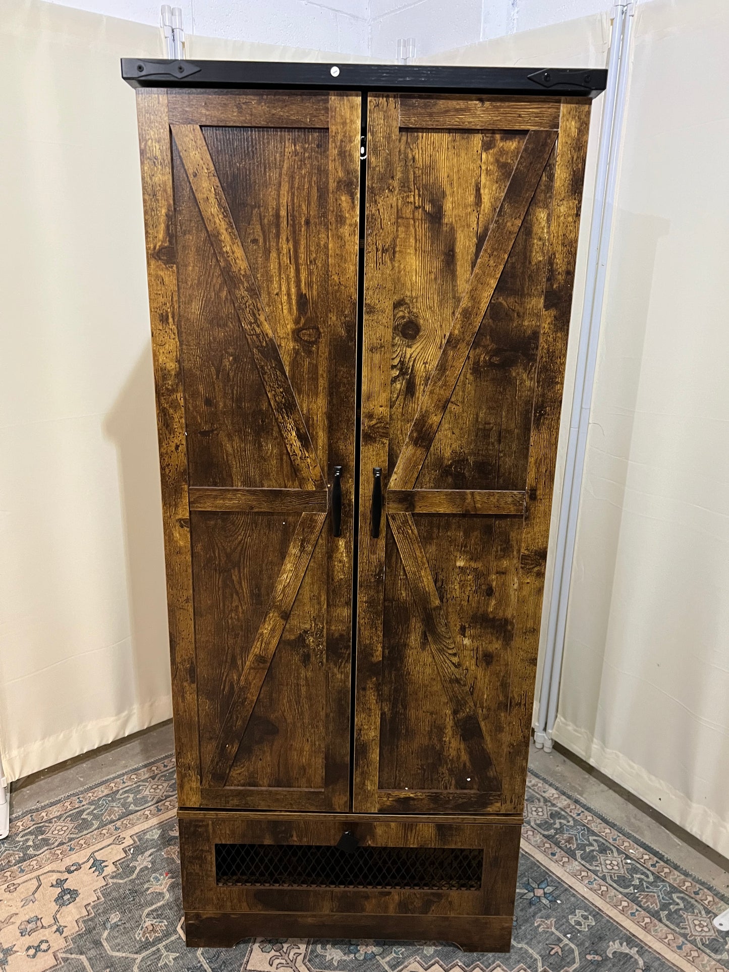 Pantry Cabinet with Adjustable Shelves and Drawer, Kitchen Cabinet Buffet Cupboards Storage for Home Office