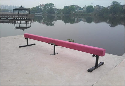 Balance Beam Gymnastic Beam 8 FT Sectional Floor Beam (No Risers)