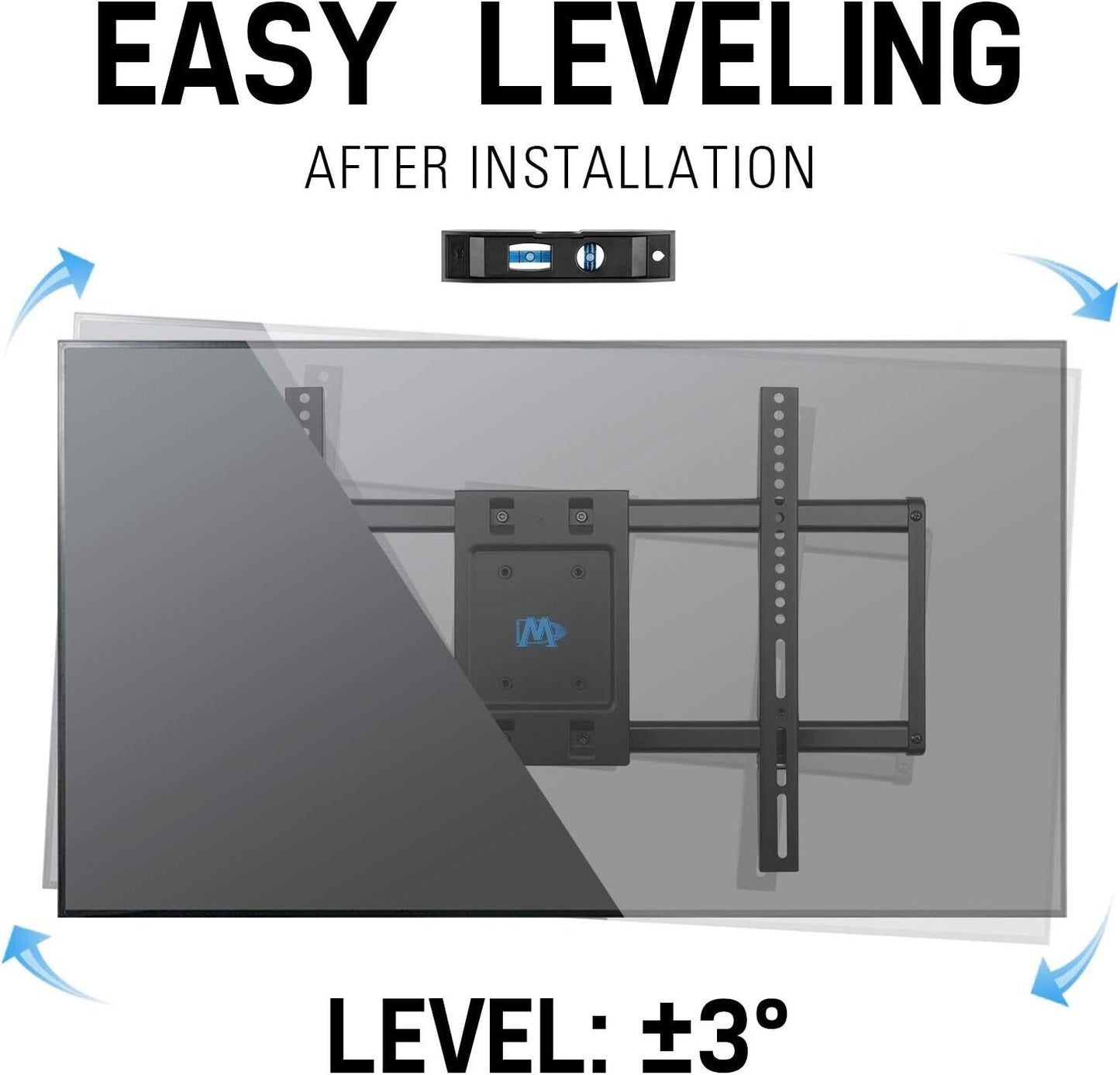 Mounting Dream TV Wall Mount for 42-70'' TVs, Full Motion TV Wall Mount TV Brack