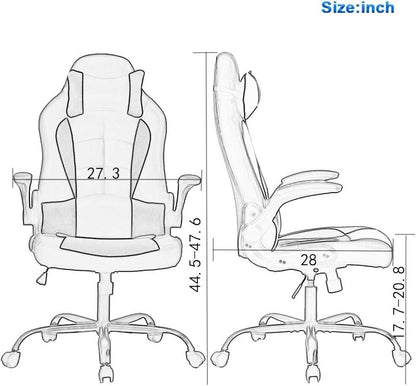 PC Gaming Chair Ergonomic Office Chair Desk Chair with Lumbar Support For Adults