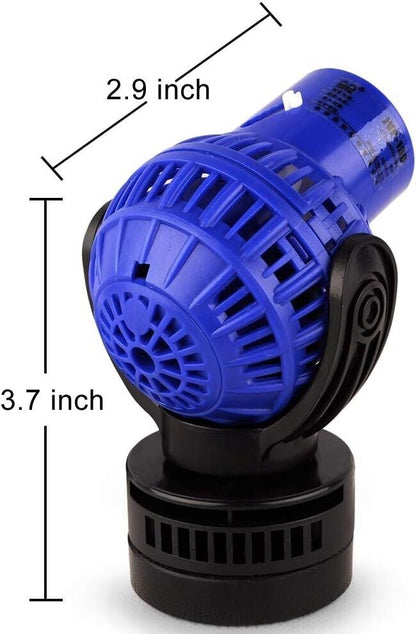 Submersible Wave Maker 360 ° Circulation Pump w/ Magnetic Mount - 1050 GPH