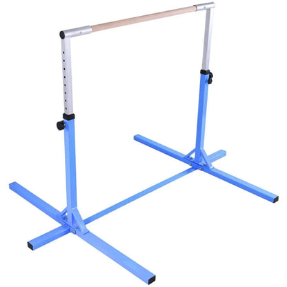 Adjustable Horizontal Training Bar Steel Gymnastics Junior Room Practice