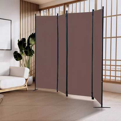 4 Panel Room Divider Folding Privacy Screens Room Separation for Home Office 88"