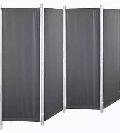 4 Panel Room Divider Folding Privacy Screens Room Separation for Home Office 88"