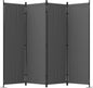 4 Panel Room Divider Folding Privacy Screens Room Separation for Home Office 88"