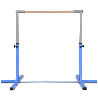 Adjustable Horizontal Training Bar Steel Gymnastics Junior Room Practice