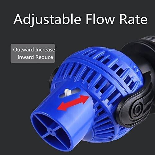 Submersible Wave Maker 360 ° Circulation Pump w/ Magnetic Mount - 10,000L/H