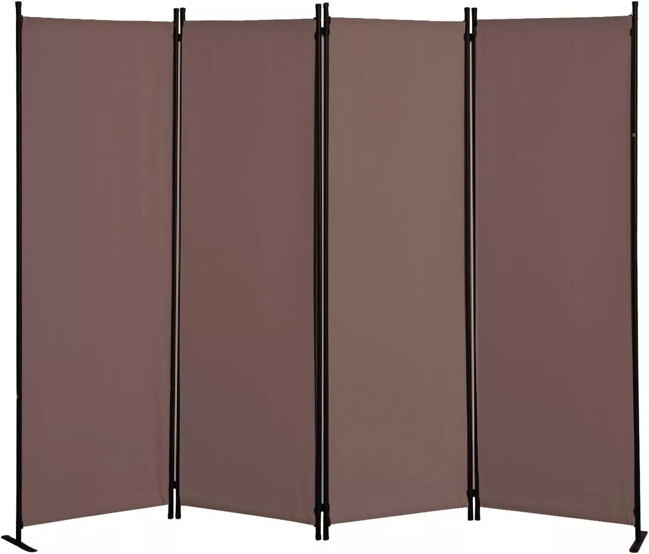 4 Panel Room Divider Folding Privacy Screens Room Separation for Home Office 88"