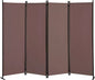 4 Panel Room Divider Folding Privacy Screens Room Separation for Home Office 88"