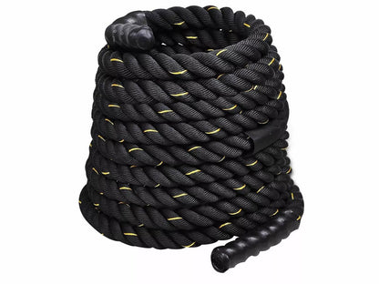 Battle Ropes Exercise Rope Workout Ropes w/Durable Protective Sleeve 30,40,50 FT