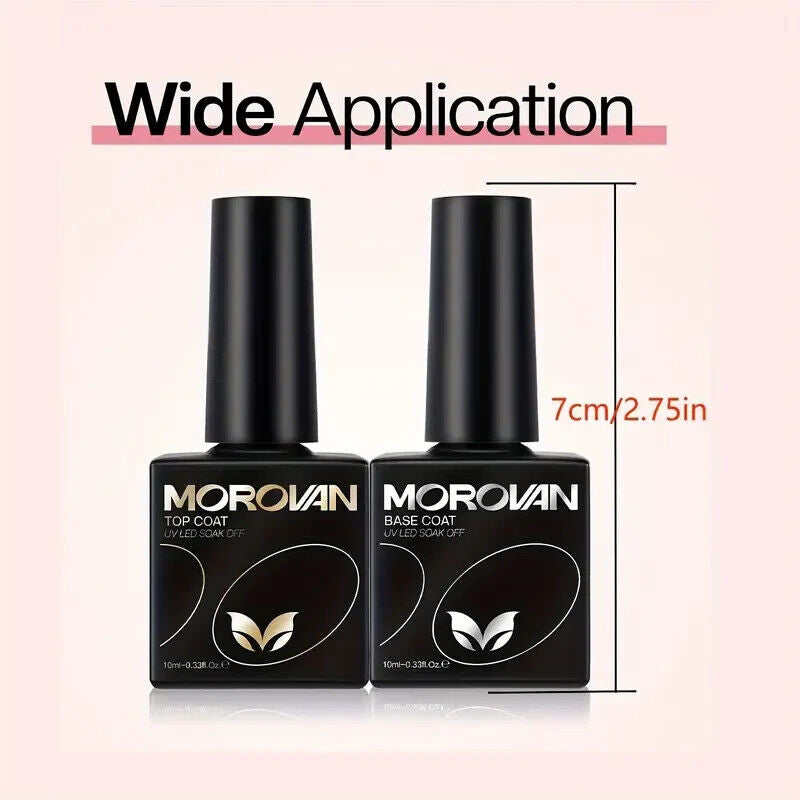 Morovan Gel Nail Polish Kit 34 Colors Gel Nail Polish Kit With UV Light Gel Nail