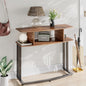 Dock Entryway Console Table - Sofa Tables with Storage, Narrow Hallway Furniture