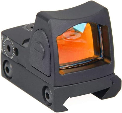 Mini Red Dot Tactical RMR Reflex Sight Scope for Pistol Glock 17 19 W/20mm Mount