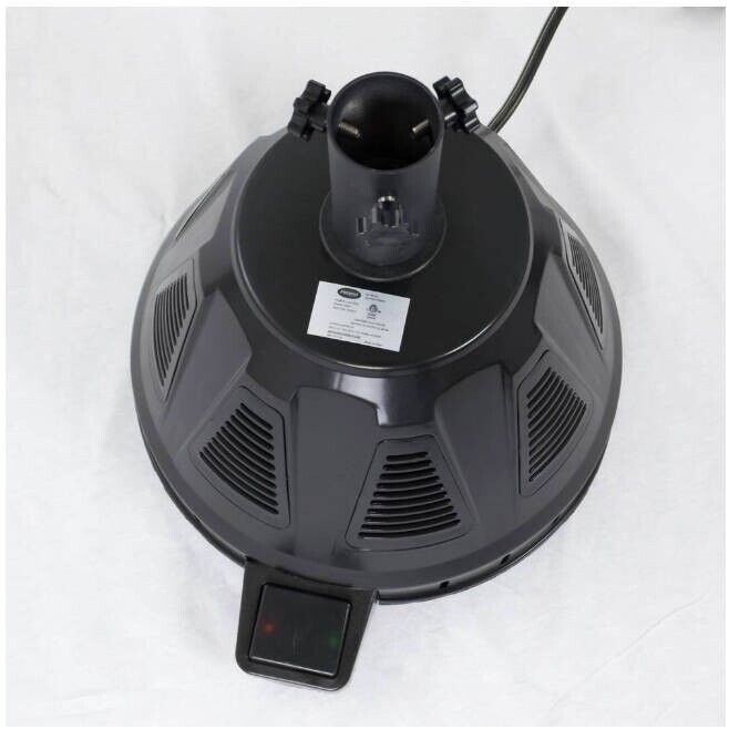 1500-Watt Umbrella Base Electric Patio Heater Outdoor Black