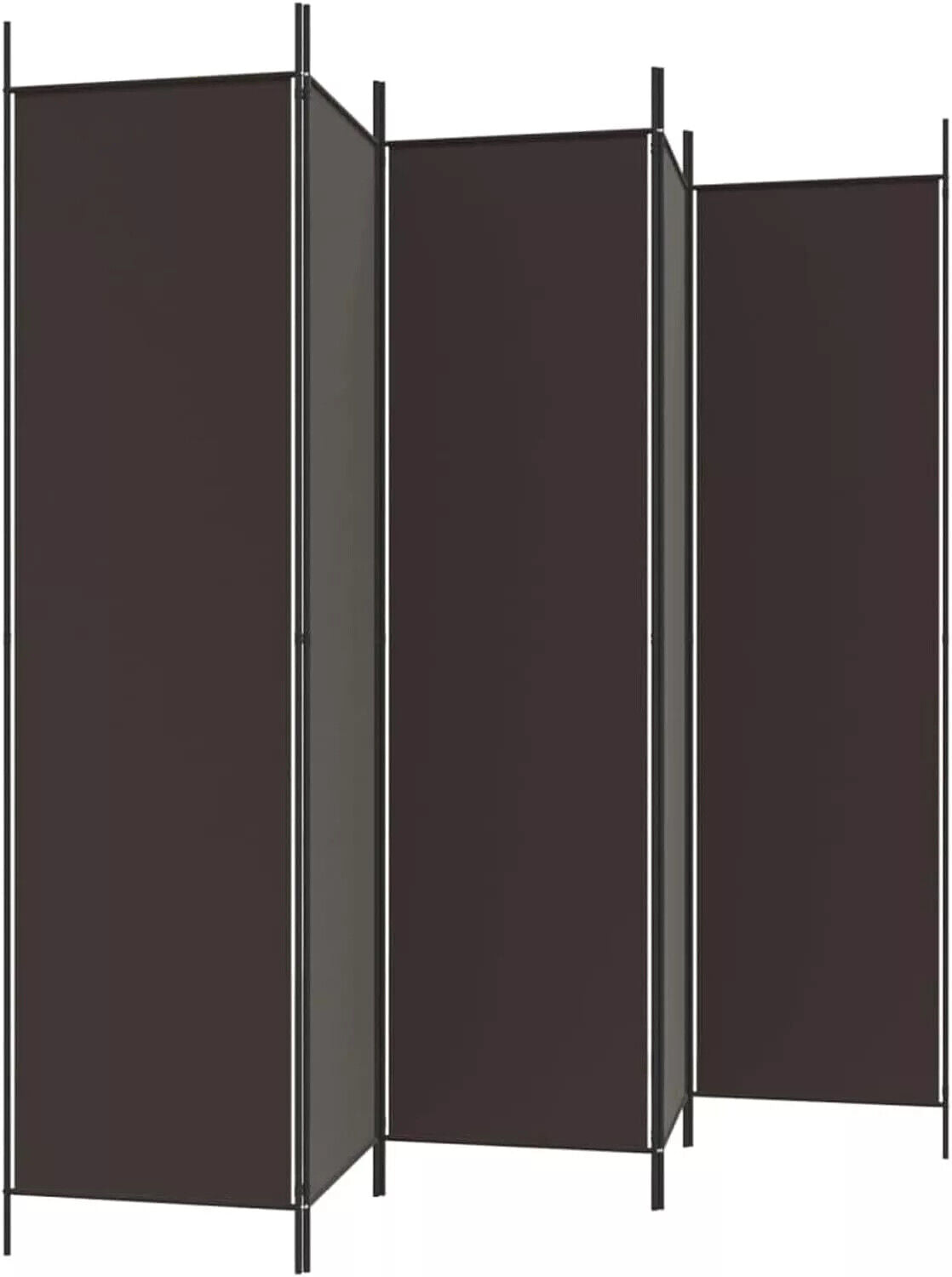 4 Panel Room Divider Folding Privacy Screens Room Separation for Home Office 88"