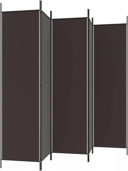 4 Panel Room Divider Folding Privacy Screens Room Separation for Home Office 88"