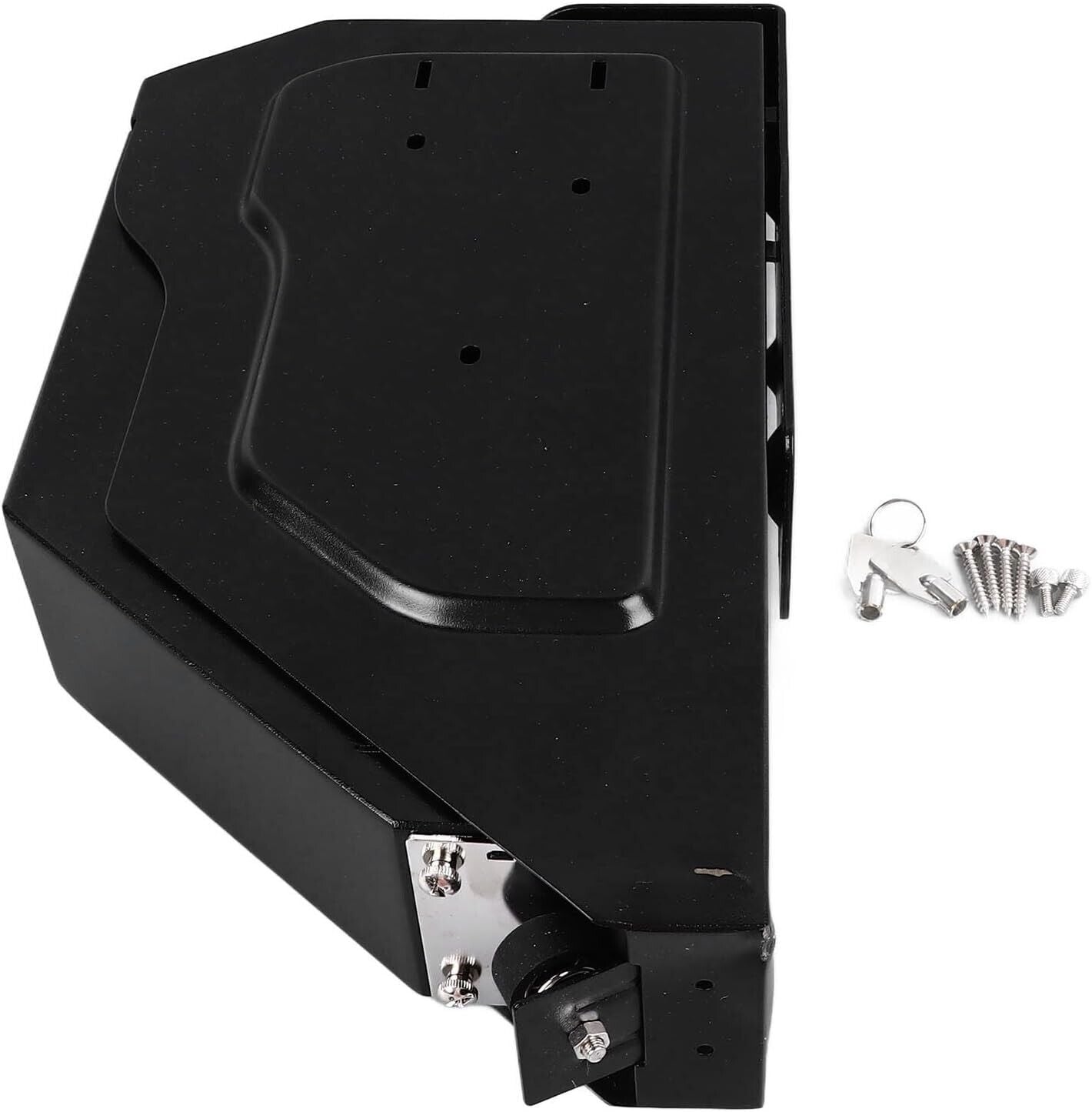 RPNB Gun Safe , Mounted Biometric Nightstand Handgun Safe Quick Access OPEN BOX