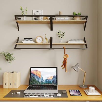 Floating Flip Shelf - Floating Shelves for Wall Storage, Bathroom, Bedroom Decor