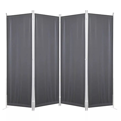 4 Panel Room Divider Folding Privacy Screens Room Separation for Home Office 88"