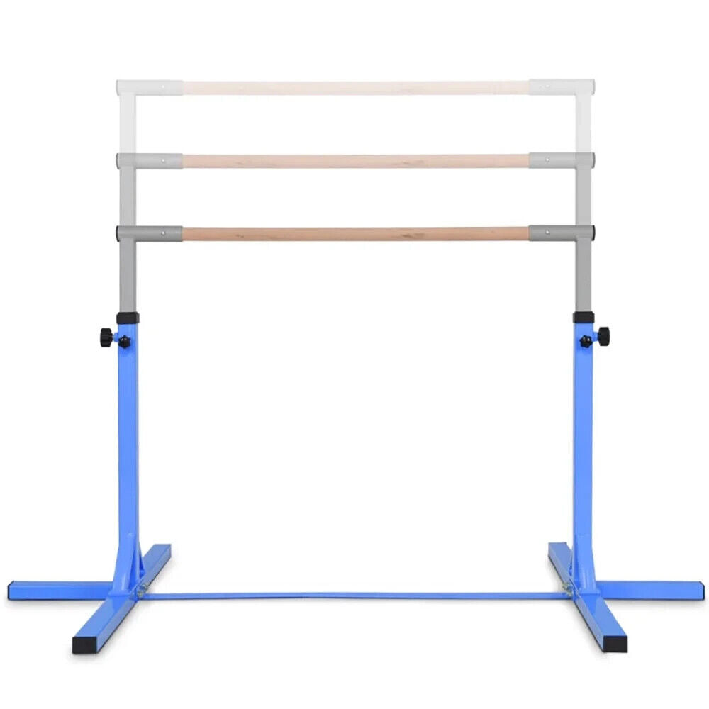 Adjustable Horizontal Training Bar Steel Gymnastics Junior Room Practice