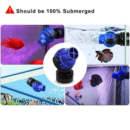 Submersible Wave Maker 360 ° Circulation Pump w/ Magnetic Mount - 1050 GPH