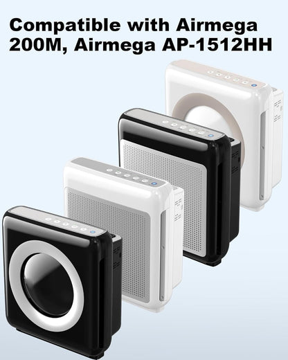 Replacement Filters for Coway Airmega AP-1512HH AP-1512HH-FP AP-1518R AP-1519P