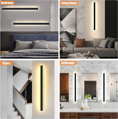 40 Inch Modern LED Long Strip Wall Sconce Light Wall Lamp Vanity 3000K-6000K 28W