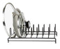 Cabinet Storage Shelf Rack Black Wire, Medium (13 X 6 Inch) Rustproof Metal Wire