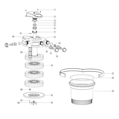 SUNSUN CPA-2500 to 30000 Intelligent Garden Pond Pressure Filter Koi Fish Pond