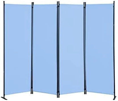 4 Panel Room Divider Folding Privacy Screens Room Separation for Home Office 88"