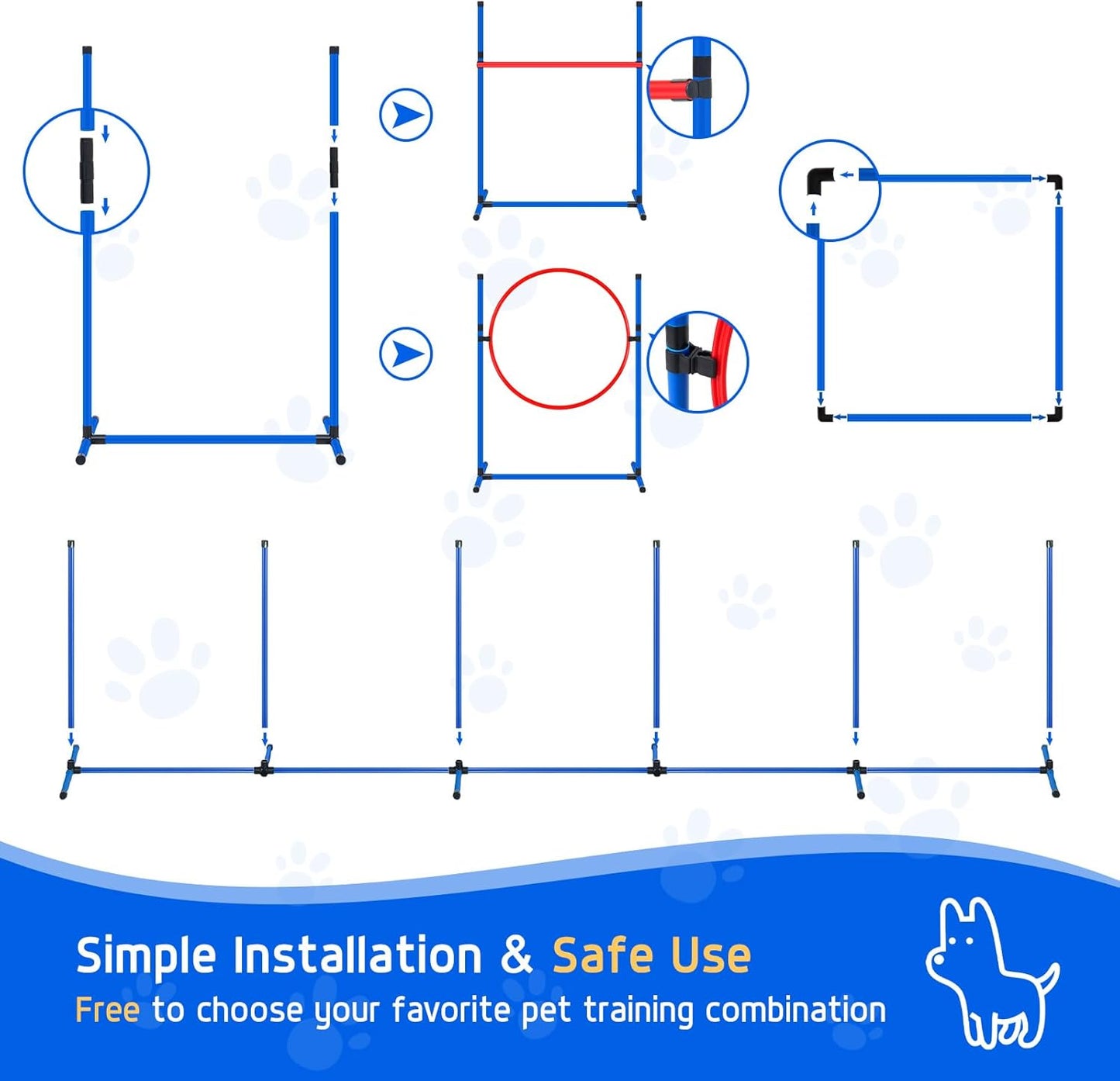 RBA1 PP0108 Dog Training Set