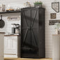 Pantry Cabinet with Adjustable Shelves and Drawer, Kitchen Cabinet Buffet Cupboards Storage for Home Office