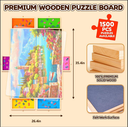RBA1 G43PVLLNT LAFATI 1500 Pieces Rotating Puzzle Board