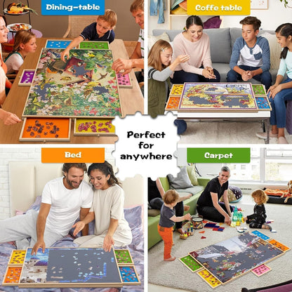 RBA1 G43PVLLNT LAFATI 1500 Pieces Rotating Puzzle Board